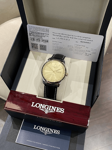 Đồng Hồ Nam Longines Master 18k L2.755.5.37.3